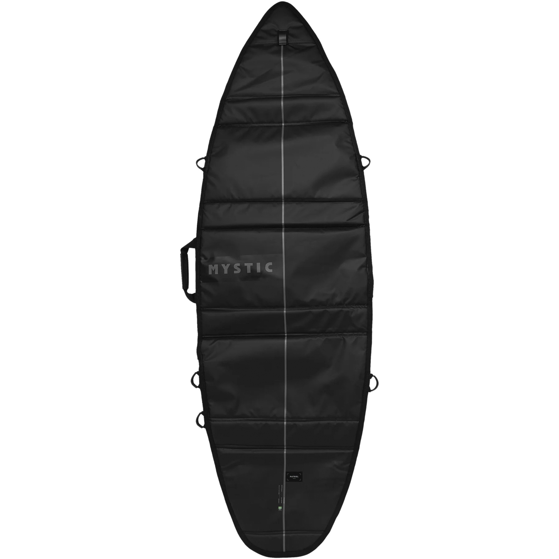 2026 Mystic Patrol Day Cover Mid-Length Longboard 35006.230243 - Black